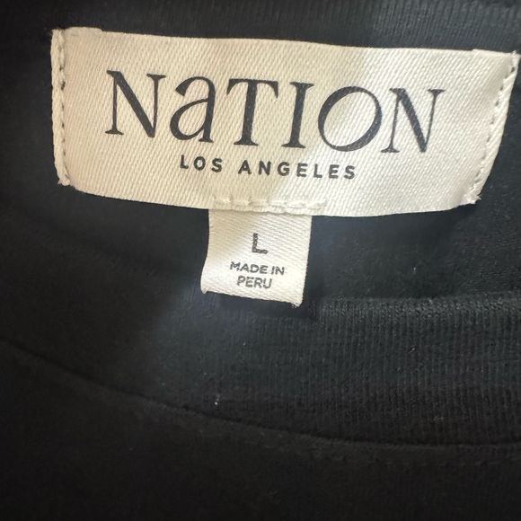 Nation LTD Jac Muscle Tank Dress Black Size Large - Picture 4 of 5